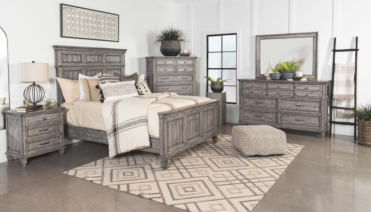 Avenue Panel Bedroom Set Grey