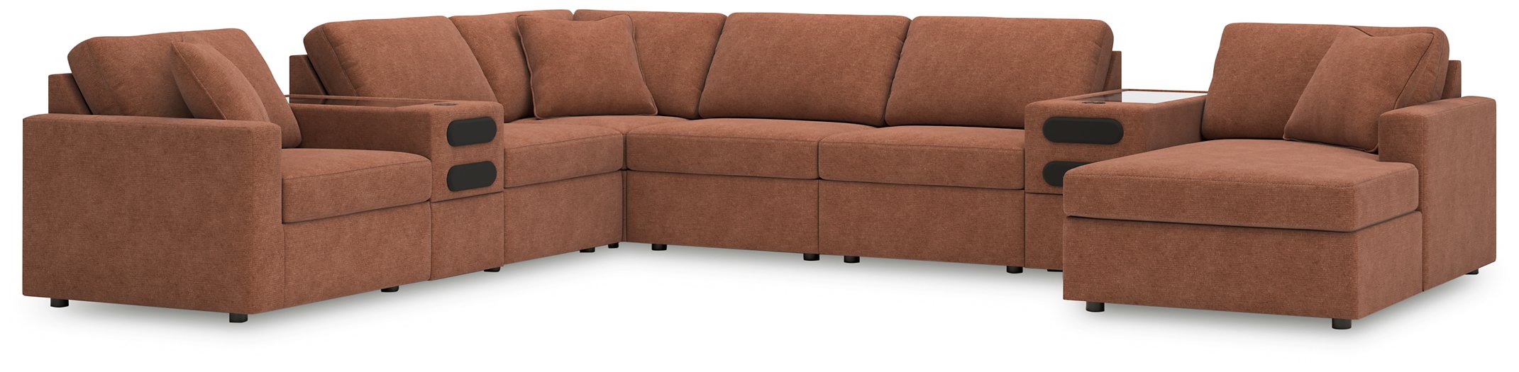 Modmax Sectional with Audio System and Chaise