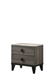 Avantika Faux Marble & Rustic Gray Oak Nightstand image