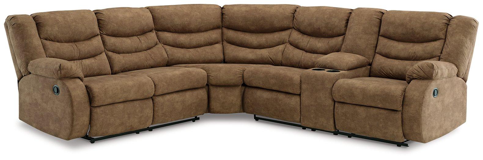 Partymate 2-Piece Reclining Sectional