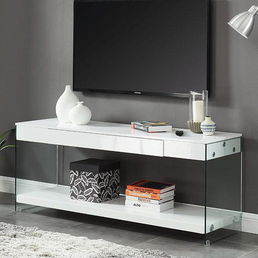 Sabugal White 60" TV Stand image