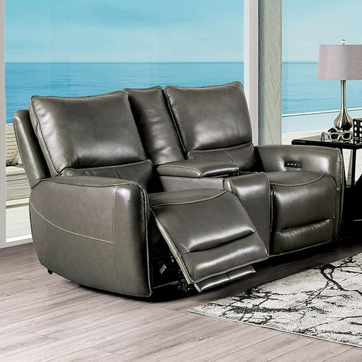 PHINEAS Power Loveseat, Gray image