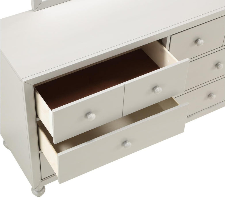 Homelegance Wellsummer 6 Drawer Dresser in Gray 1803GY-5