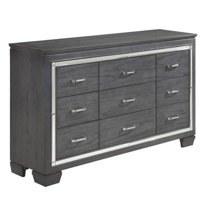 Homelegance Allura Dresser in Gray 1916GY-5