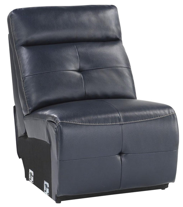 Avenue Armless Chair in Navy 9469NVB-AC