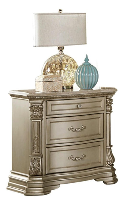 Antoinetta Nightstand in Champagne Wood 1919NC-4 image