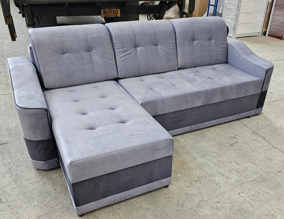 SECTIONAL SLEEPER BROWN