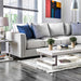 Ornella Light Gray/Blue Sectional image